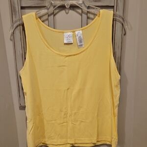 Yellow Sleeveless Top